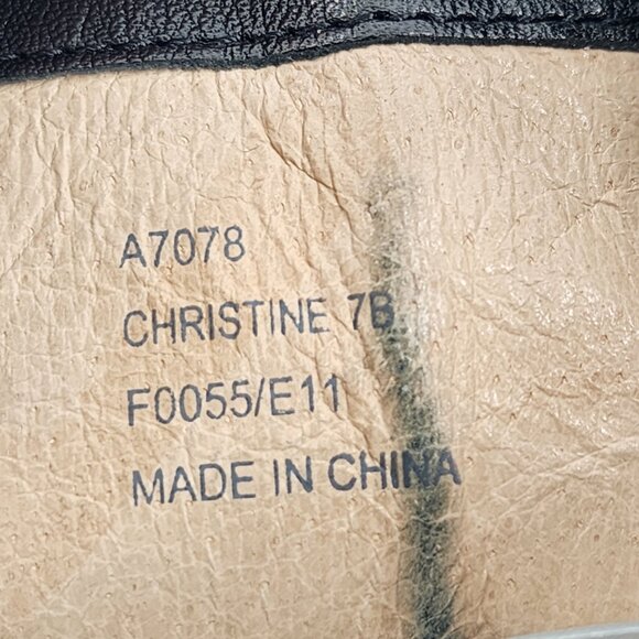 COACH 5 Silver Turnlock Christine Leather Riding Boots Tall Knee-High - Picture 8 of 9